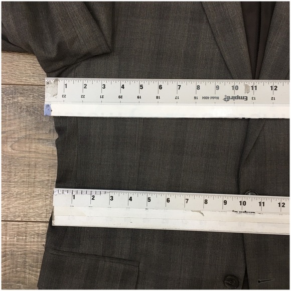 JOSEPH ABBOUD Mens Blazer‎ Sport Coat Casual Size 42L Essential Wool Suit Jacket - Picture 6 of 12